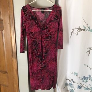 BCBG Mid-Sleeved Dress